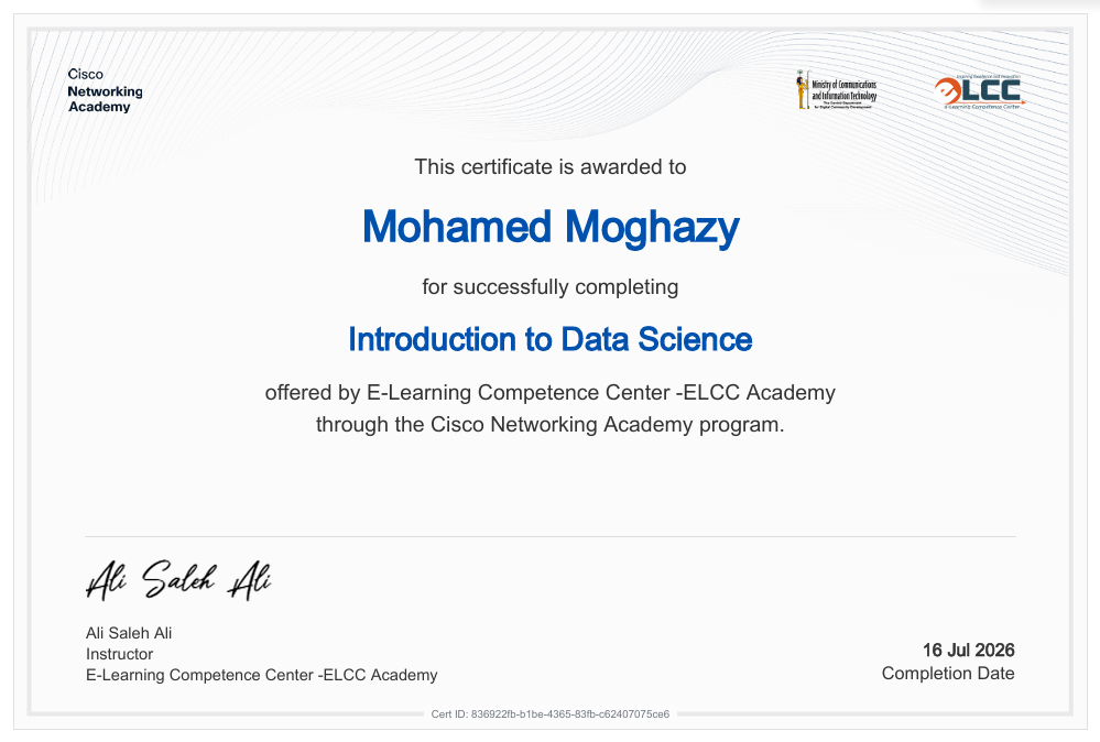 Introduction to Data Science